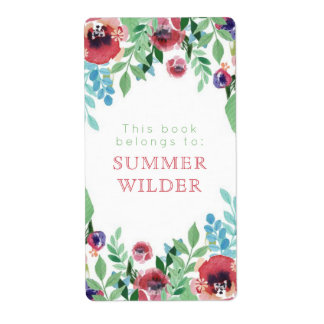 Personalisiert Dieses Buch gehört zum Blumenbuch B