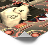 Personalisiert dieses "Liebe You" Couple's Foto Po Poster (Ecke)