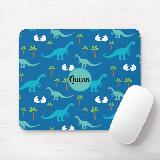Personalisiert Dino Fun Mousepad (Mit Mouse)