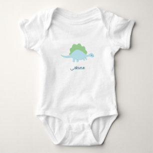 Personalisiert, Dinosaurier-Babynamen Baby Strampler