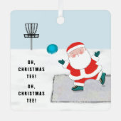 Personalisiert Disk Golf Christmas Collectible 202 Ornament Aus Metall (Vorderseite)