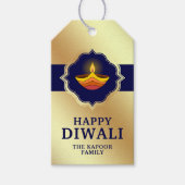 Personalisiert Diwali Geschenkanhänger (Vorderseite)