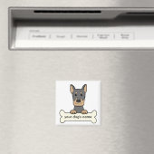 Personalisiert Doberman Magnet (In Situ (Geschirrspüler))