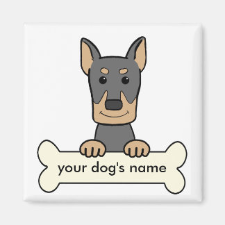 Personalisiert Doberman Magnet