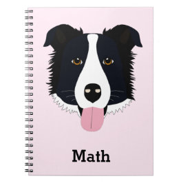Personalisiert Dog-Muster-Notebook Notizblock