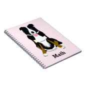 Personalisiert Dog-Muster-Notebook Notizblock (Rechte Seite)