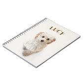 Personalisiert-Dog-Notebook - Benutzerdefiniertes Notizblock (Linke Seite)