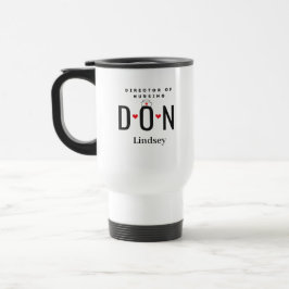 Personalisiert DON Nurse Travel Mug Reisebecher
