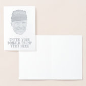 PERSONALISIERT DONALD TRUMP MAGA FOLIENKARTE (Anzeige)