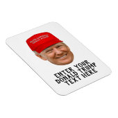 PERSONALISIERT DONALD TRUMP MAGA MAGNET (Rechte Seite)