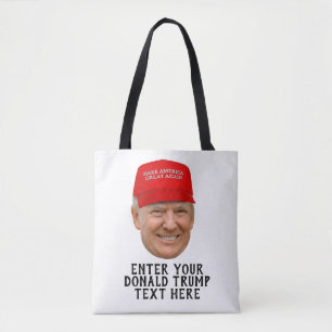 PERSONALISIERT DONALD TRUMP MAGA TASCHE