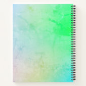 Personalisiert Doodle A Day Journal Notizblock (Rückseite)