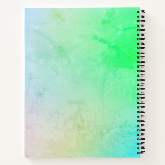 Personalisiert Doodle A Day Journal Notizblock (Rückseite)