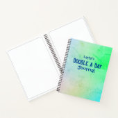 Personalisiert Doodle A Day Journal Notizblock (Innenseite)