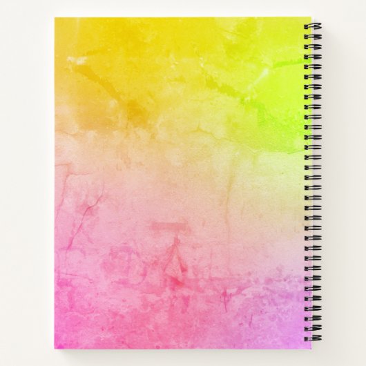 Personalisiert Doodle A Day Journal Notizblock (Rückseite)