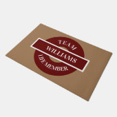 Personalisiert Doormat Fußmatte (Schrägansicht)