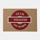 Personalisiert Doormat Fußmatte (Vorderseite)