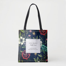 Personalisiert Doula Midfrau Floral Tote Bag Tasche