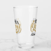 Personalisiert Drama Queen Glas (Links)