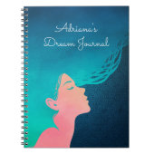 Personalisiert Dream Journal Notizblock (Vorderseite)