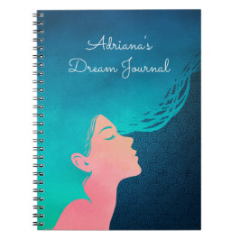 Personalisiert Dream Journal Notizblock