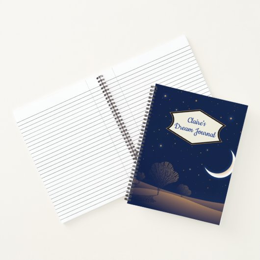 Personalisiert Dream Journal Notizblock (Innenseite)
