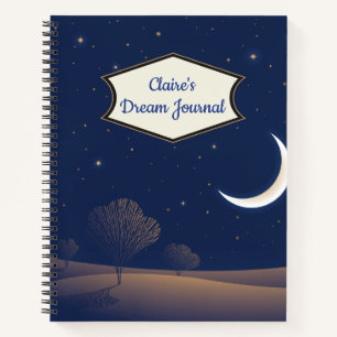 Personalisiert Dream Journal Notizblock