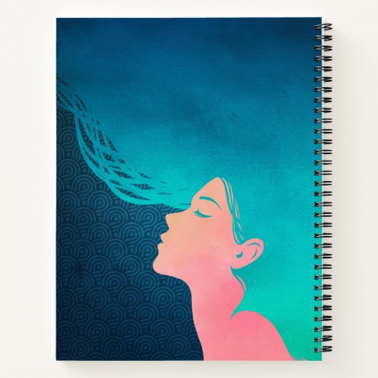 Personalisiert Dream Journal Notizblock (Rückseite)