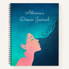 Personalisiert Dream Journal Notizblock