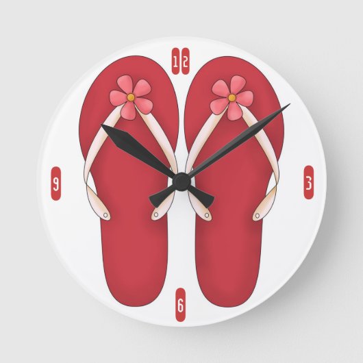 Personalisiert drehen Sie Runde Wanduhr (Vorderseite)