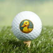 Personalisiert Duck Titleist Pro V1 Golfbälle (Insitu T-Shirt)