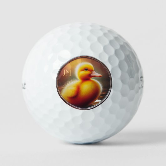 Personalisiert Duck Titleist Pro V1 Golfbälle (Vorderseite)