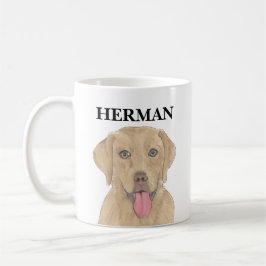 Personalisiert Dudley Labrador Kaffeetasse
