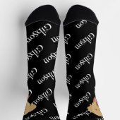 Personalisiert Dudley Labrador Socken (Oben)
