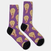 Personalisiert Dudley Labrador Socken (Rechts)