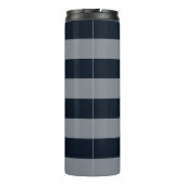 Personalisiert | Dunkelblau gestrichen Thermosbecher (Rückseite)