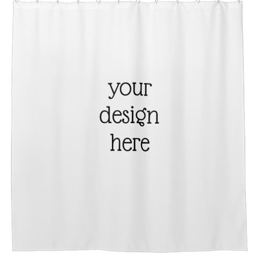 Personalisiert Duschvorhang (Vorderseite)