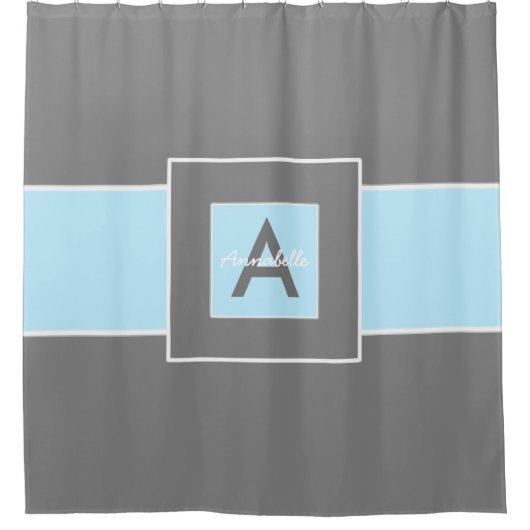 Personalisiert Duschvorhang (Vorderseite)