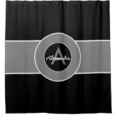 Personalisiert Duschvorhang (Vorderseite)