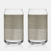 Personalisiert Earthy Brown Kaki Set Dosenglas (Links)