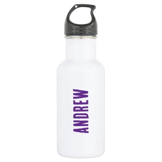Personalisiert  edelstahlflasche (Vorderseite)