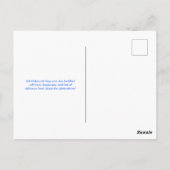 Personalisiert Eid Al-Fitr-Feier Postkarte (Rückseite)