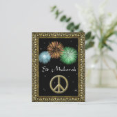 Personalisiert Eid Mubarak Postkarte (Stehend Vorderseite)