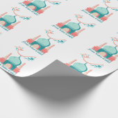 Personalisiert Eid Saeed Geschenkpapier (Ecke)