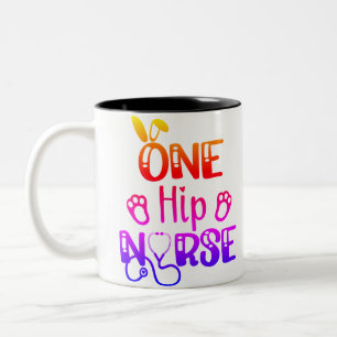 Personalisiert ein Angesagtes Ostergeschenk für di Zweifarbige Tasse