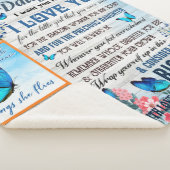 Personalisiert ein Brief an meine Tochter, Sherpadecke (3/4)