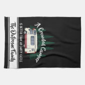 Personalisiert "Ein Crowded Camper" Geschirrtuch (Horizontal)