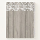 Personalisiert Ein Garten der Liebe Notizblock (Rückseite)