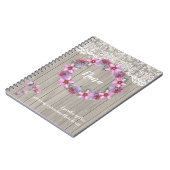 Personalisiert Ein Garten der Liebe Notizblock (Linke Seite)