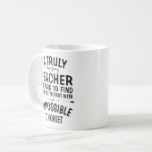 Personalisiert ein wahrhaft phantastischer Lehrer Kaffeetasse (Vorderseite Links)